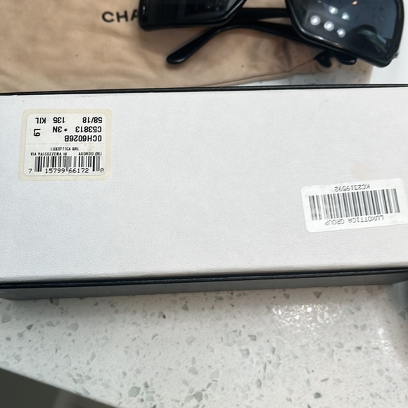 Authentic Chanel Sunglasses with Bag, tags, case, box, and protector - Picture 10 of 10